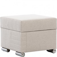 Pufs PESARO, Pērles bēšs Pufs PESARO, Pērles bēšs